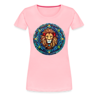 Thumbnail for Women's Mosaic Leo Premium T-Shirt - pink