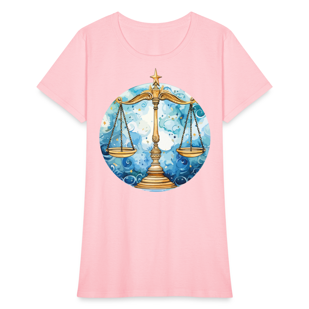 Women's Mythical Libra T-Shirt - pink