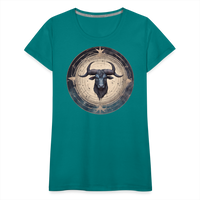 Thumbnail for Women’s Mythical Taurus Premium T-Shirt - teal