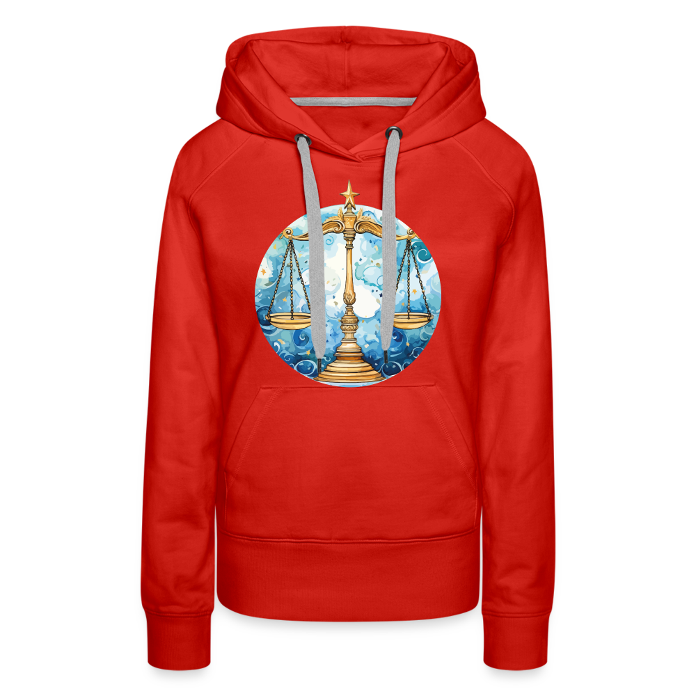 Women’s Mythical Libra Premium Hoodie - red