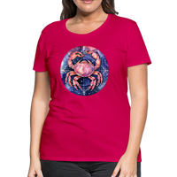 Thumbnail for Women’s Mythical Cancer Premium T-Shirt - dark pink