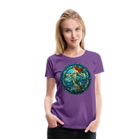 Thumbnail for Women’s Mosaic Aquarius Premium T-Shirt - purple