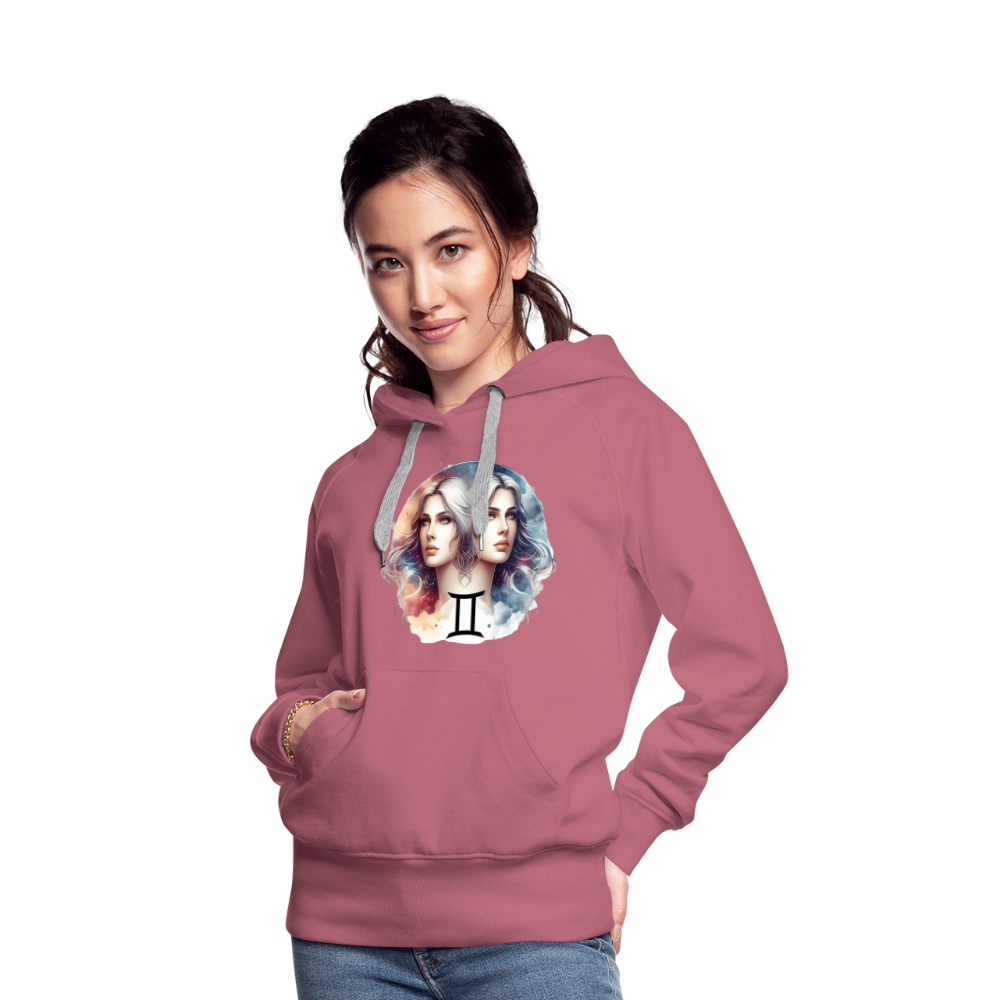 Women’s Mythical Gemini Premium Hoodie - mauve