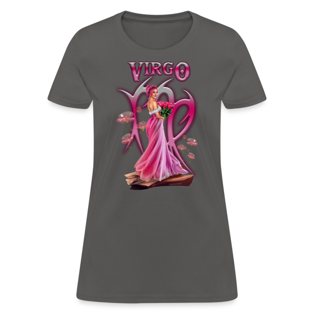 Astral Virgo Women's T-Shirt - charcoal