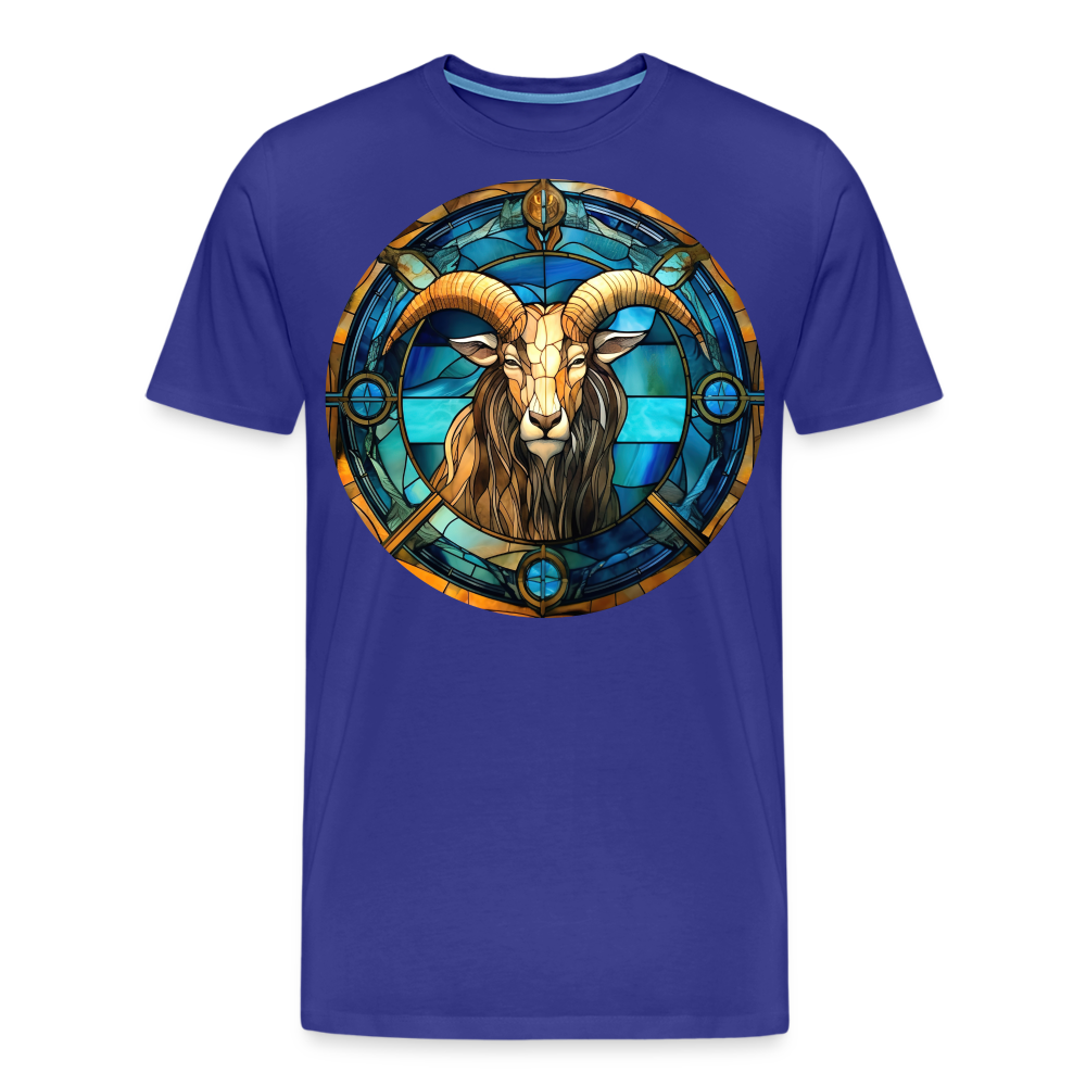 Men's Mosaic Capricorn Premium T-Shirt - royal blue