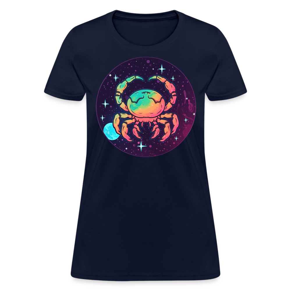 Women's Mystic Cancer T-Shirt - navy