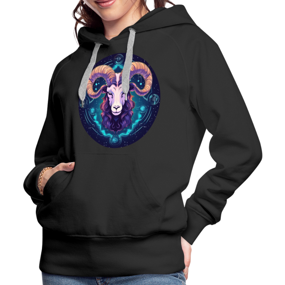 Women’s Magic Capricorn Premium Hoodie - black