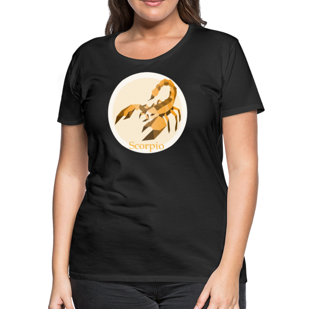 Women’s Mosaic Scorpio Premium T-Shirt - black