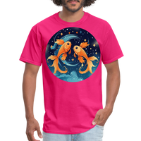 Thumbnail for Men's Magic Pisces Classic T-Shirt - fuchsia