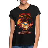 Thumbnail for Women's Astral Cancer Relaxed Fit T-Shirt - black