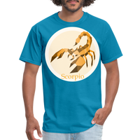 Thumbnail for Men's Mosaic Scorpio Classic T-Shirt - turquoise