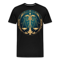 Thumbnail for Men's Mystic Libra Premium T-Shirt - black