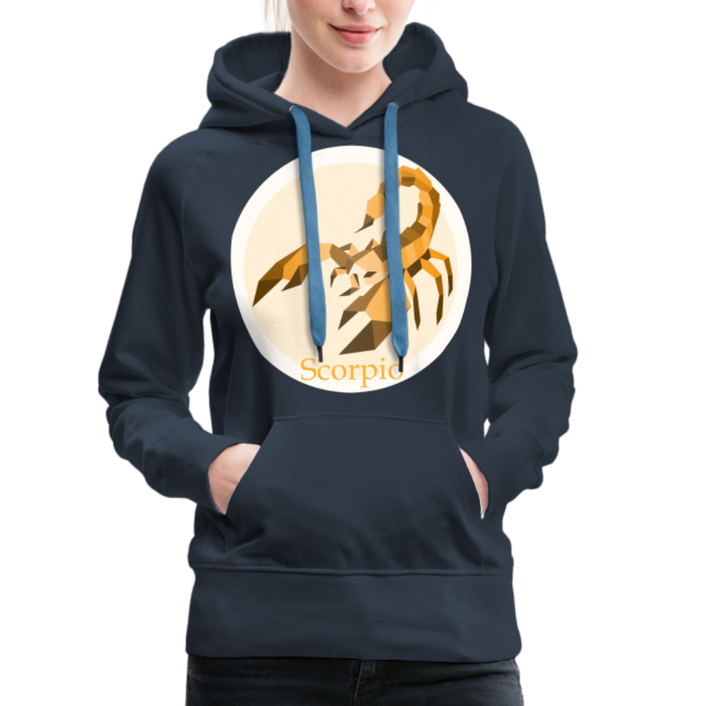 Women’s Mosaic Scorpio Premium Hoodie - navy