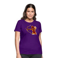 Thumbnail for Women's Mythical Sagittarius T-Shirt - purple