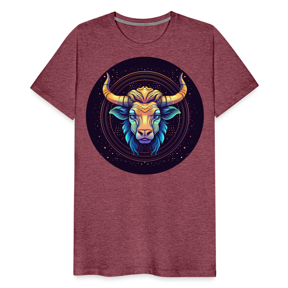 Men's Magic Taurus Premium T-Shirt - heather burgundy