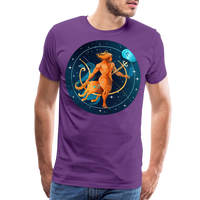 Thumbnail for Men's Mythical Sagittarius Premium T-Shirt - purple