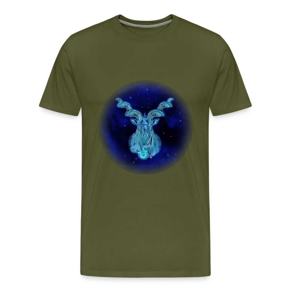 Men's Stellar Capricorn Premium T-Shirt - olive green