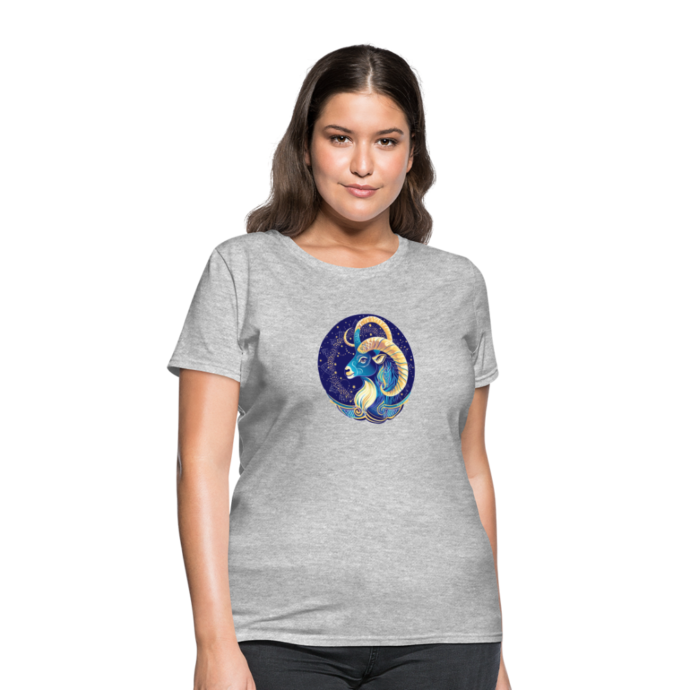 Women's Mythical Capricorn T-Shirt - heather gray