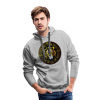 Thumbnail for Men’s Mythical Leo Premium Hoodie - heather grey