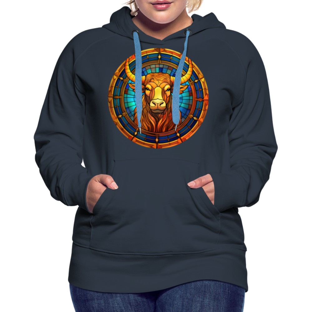 Women’s Mosaic Taurus Premium Hoodie - navy