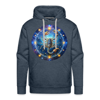 Thumbnail for Men’s Symbol Scorpio Premium Hoodie - heather denim