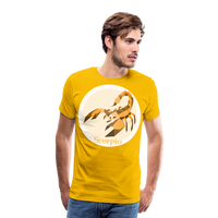 Thumbnail for Men's Mosaic Scorpio Premium T-Shirt - sun yellow