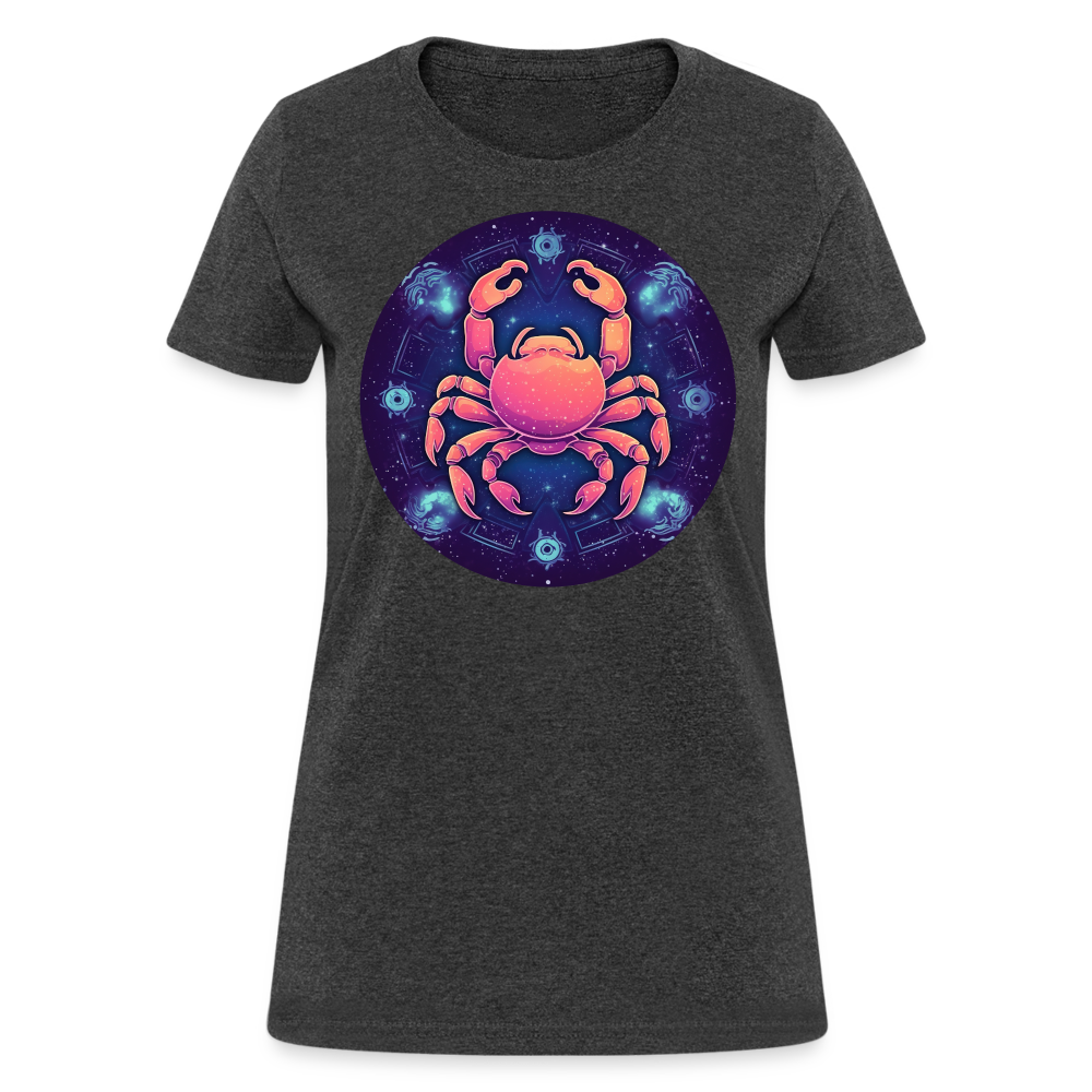 Women's Magic Cancer T-Shirt - heather black