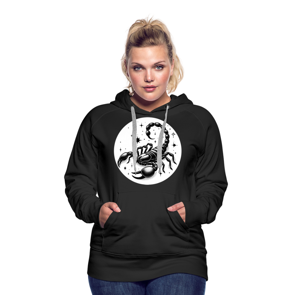 Women’s Magic Scorpio Premium Hoodie - black