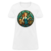 Thumbnail for Women's Mosaic Virgo T-Shirt - white