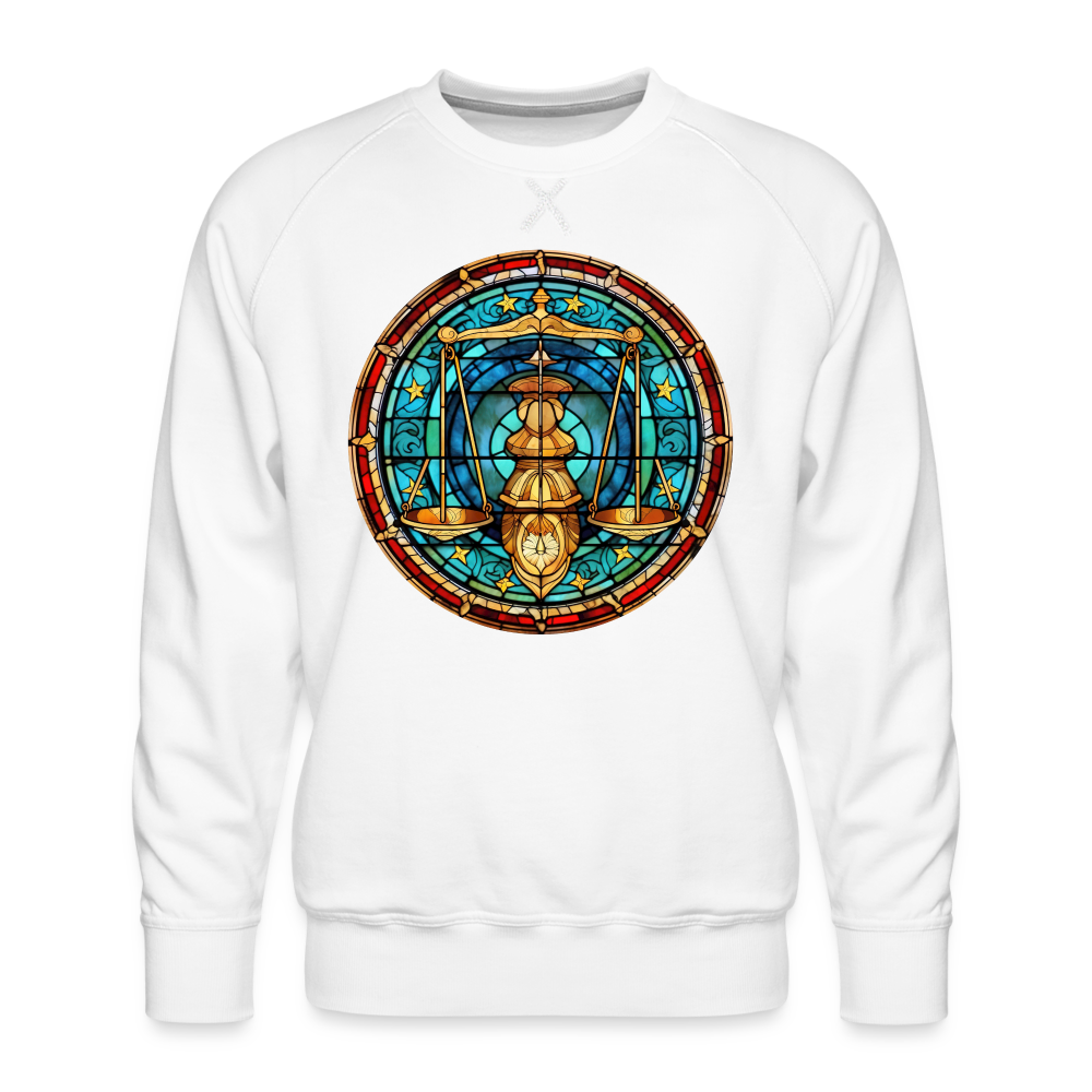 Men’s Mosaic Libra Premium Sweatshirt - white