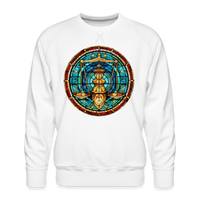 Thumbnail for Men’s Mosaic Libra Premium Sweatshirt - white