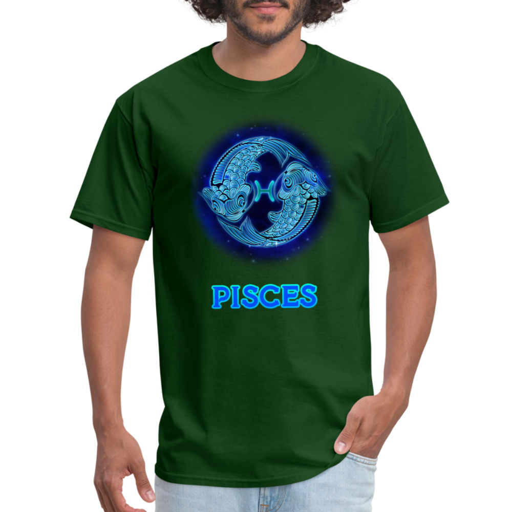 Men's Stellar Pisces Classic T-Shirt - forest green