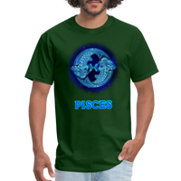 Thumbnail for Men's Stellar Pisces Classic T-Shirt - forest green