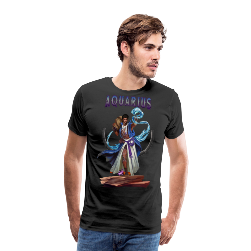 Men's Astral Aquarius Premium T-Shirt - black