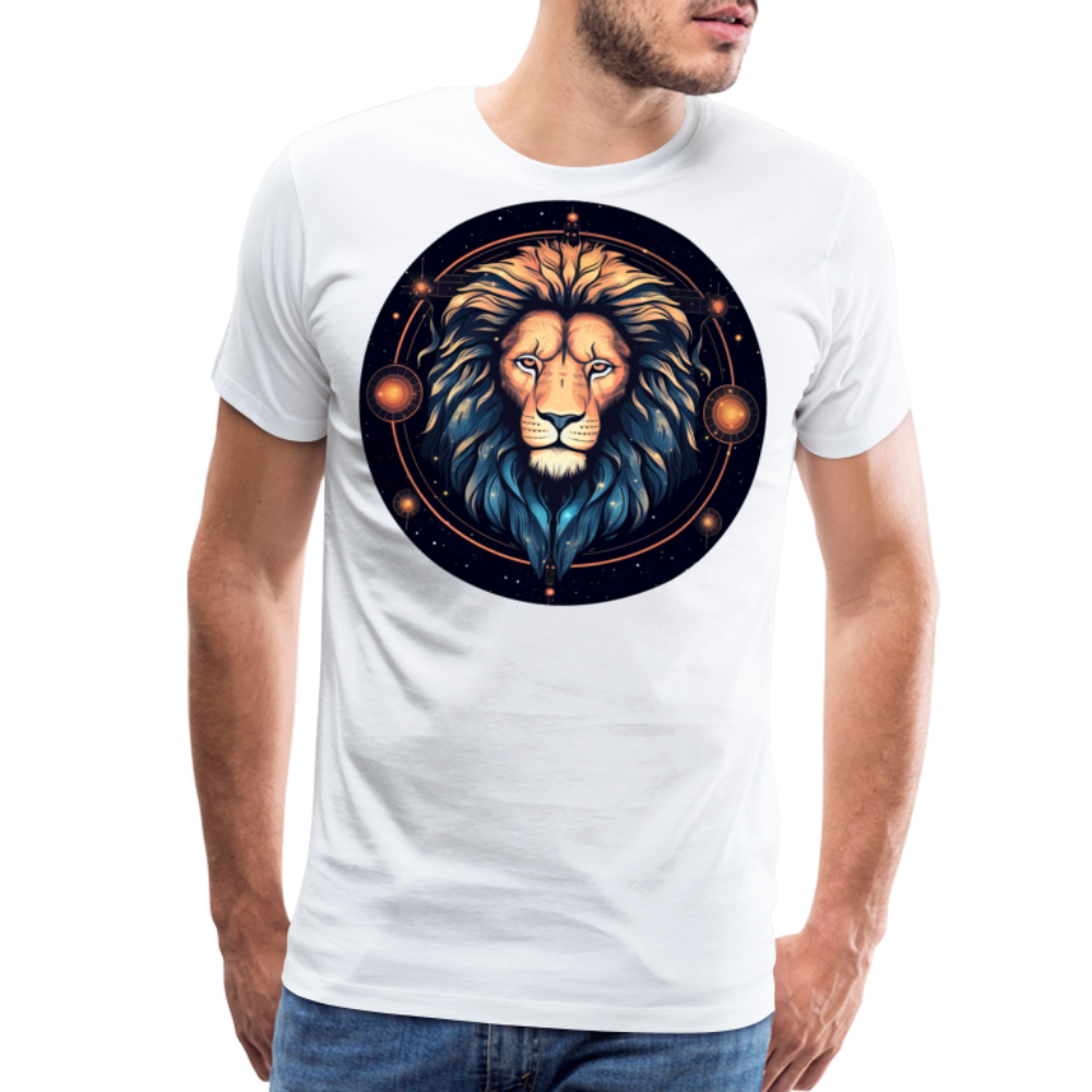 Men's Magic Leo Premium T-Shirt - white