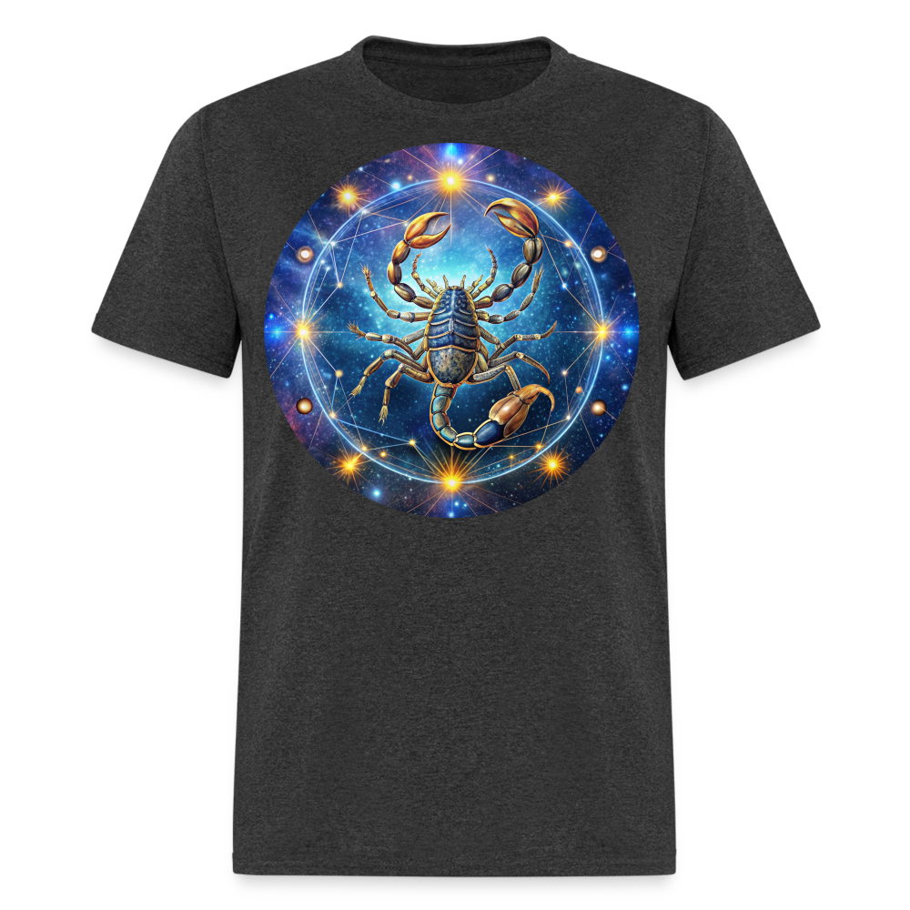 Men's Symbol Scorpio Classic T-Shirt - heather black