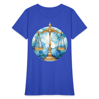 Thumbnail for Women's Mythical Libra T-Shirt - royal blue