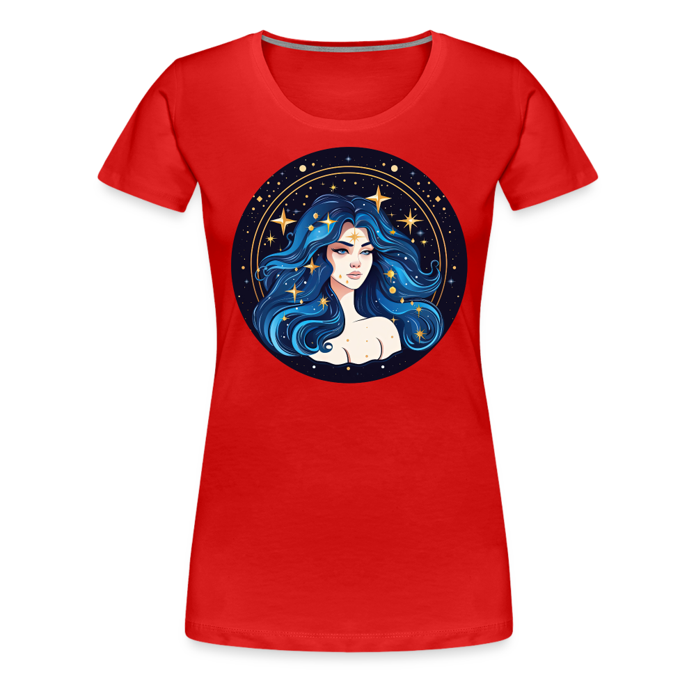 Women’s Magic Virgo Premium T-Shirt - red