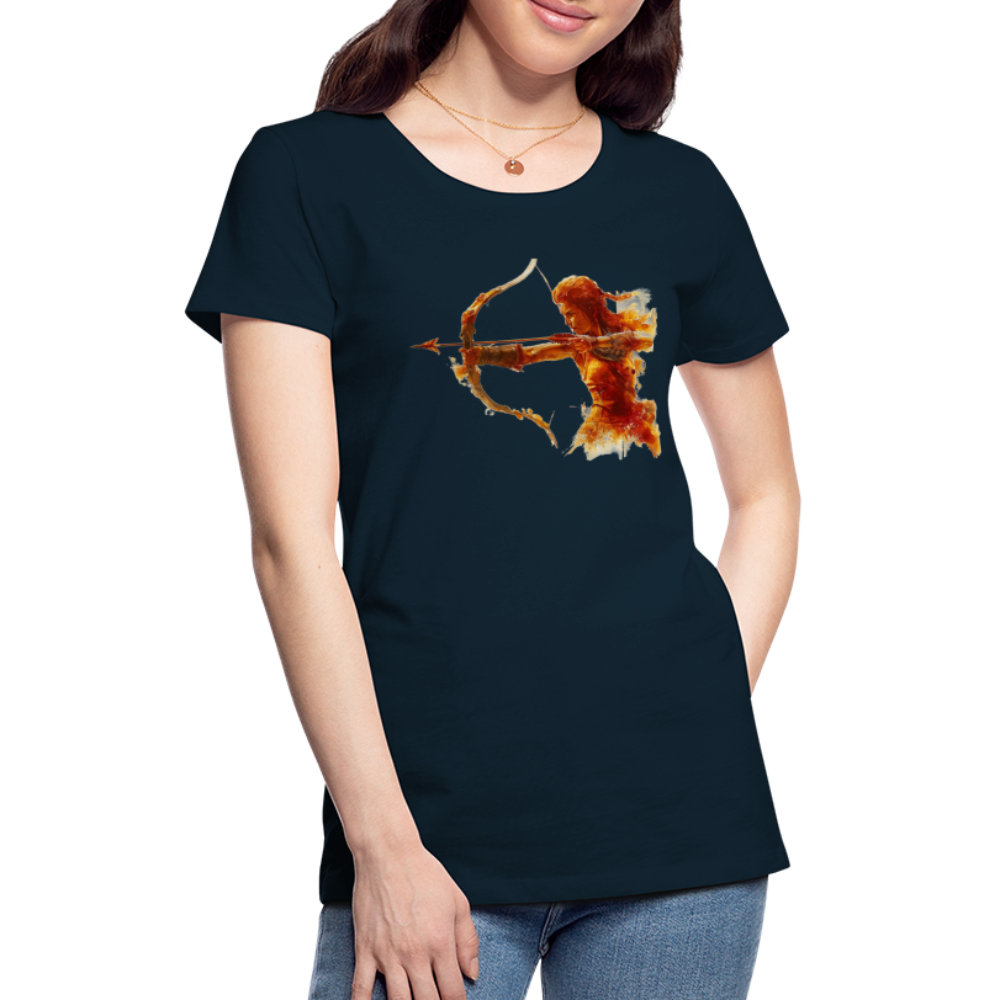 Women’s Mythical Sagittarius Premium T-Shirt - deep navy