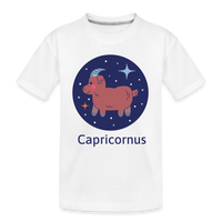 Thumbnail for Kid’s Bluey Capricorn Premium Organic T-Shirt - white