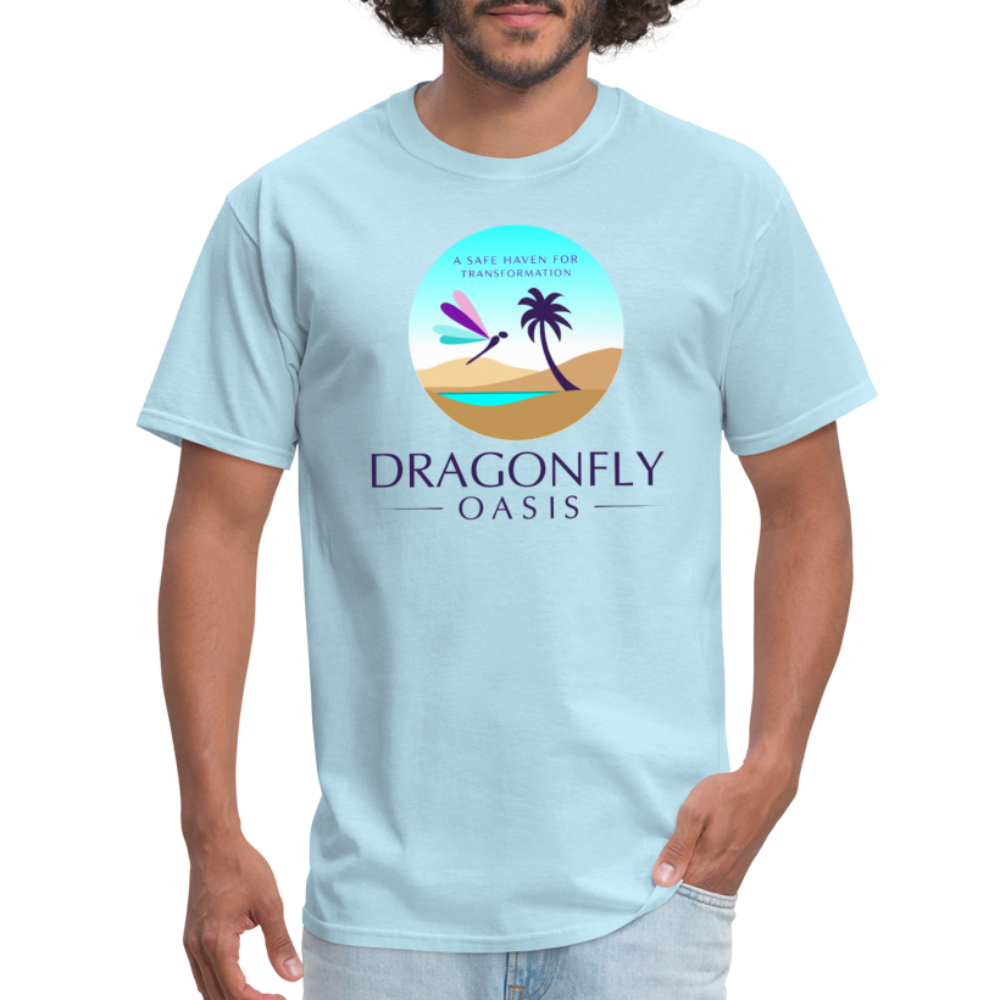 Men's Dragonfly Classic T-Shirt - powder blue