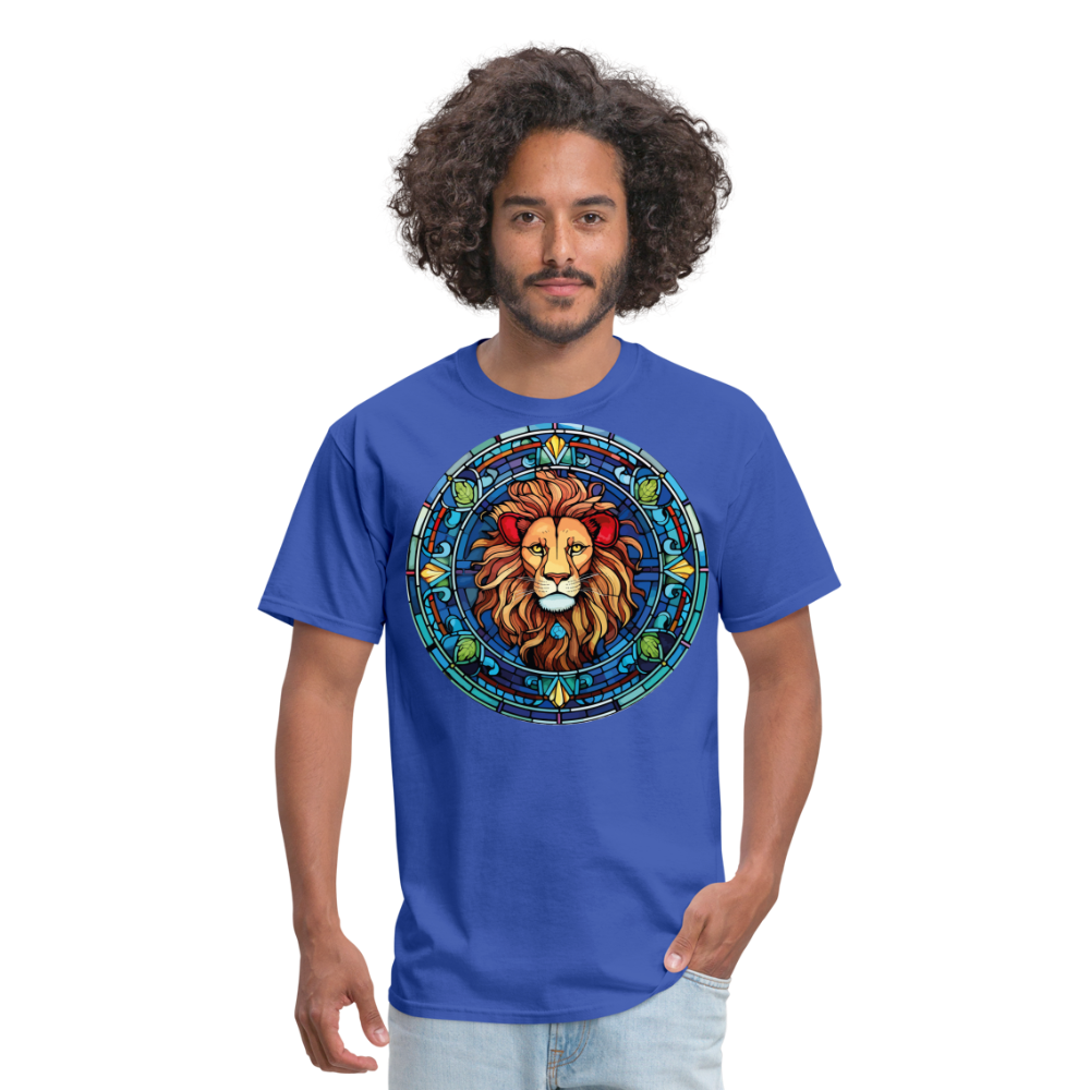 Men's Mosaic Leo Classic T-Shirt - royal blue