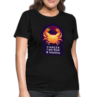 Thumbnail for Women's Glow Cancer T-Shirt - black