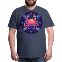 Thumbnail for Men's Magic Cancer Premium T-Shirt - heather blue