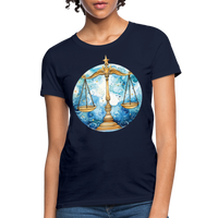 Thumbnail for Women's Mythical Libra T-Shirt - navy