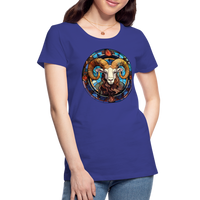 Thumbnail for Women’s Mosaic Aries Premium T-Shirt - royal blue