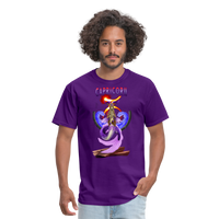 Thumbnail for Men's Astral Capricorn Classic T-Shirt - purple