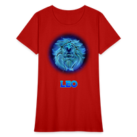 Thumbnail for Women's Stellar Leo T-Shirt - red