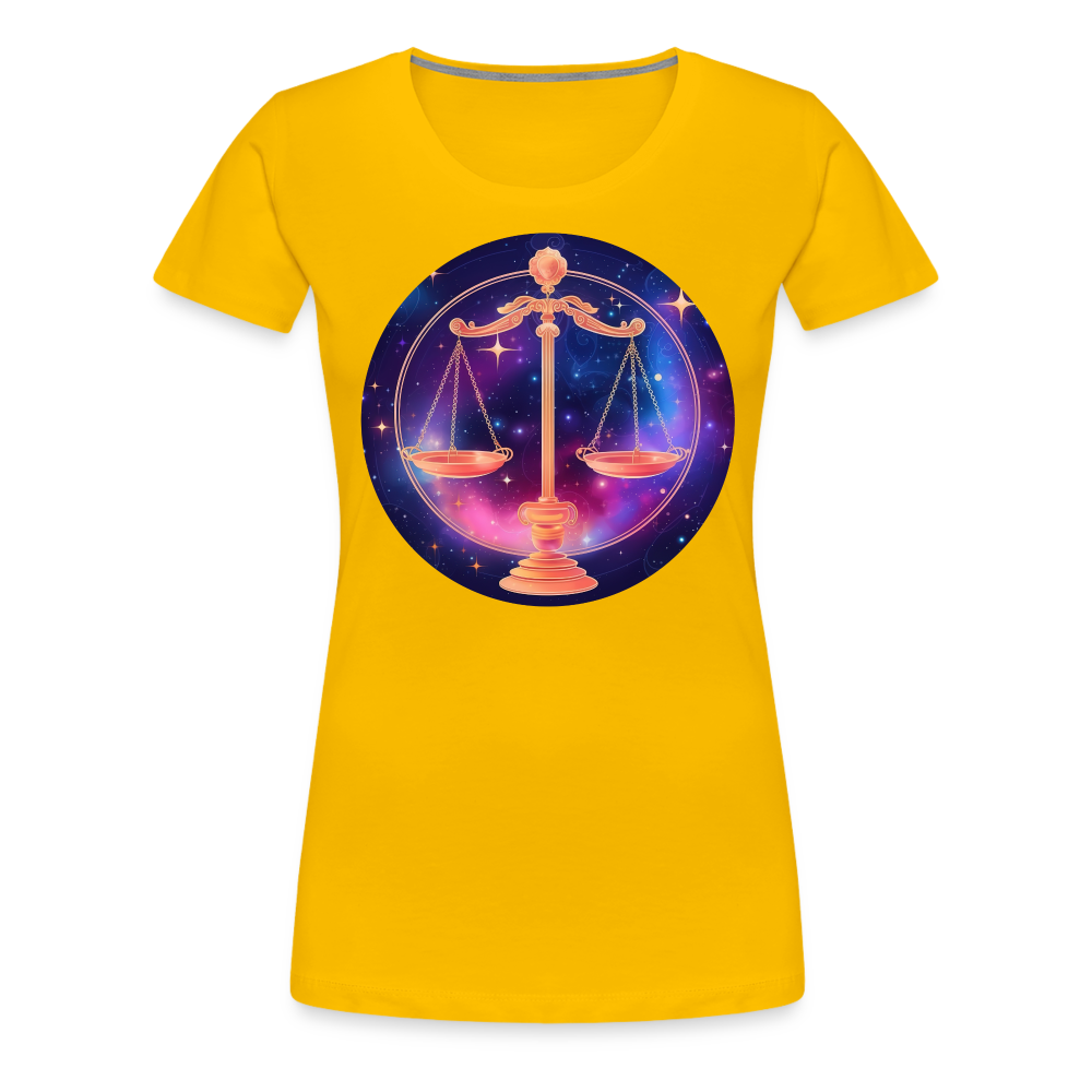 Women’s Magic Libra Premium T-Shirt - sun yellow