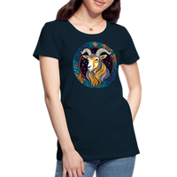 Thumbnail for Women’s Mythical Capricorn Premium T-Shirt - deep navy